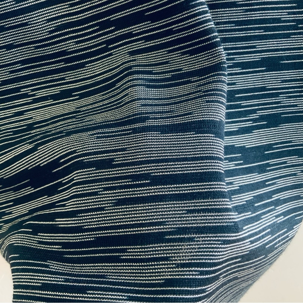 Missoni 90’s Knit Fitted Dress Knee Length Sleeveless V-Neck Vintage Women’s 44 - Picture 14 of 15